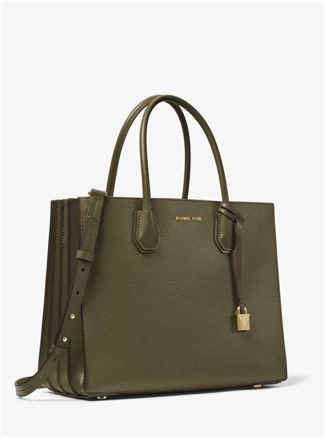 michael kors small mercer tote|Michael Kors large signature tote.